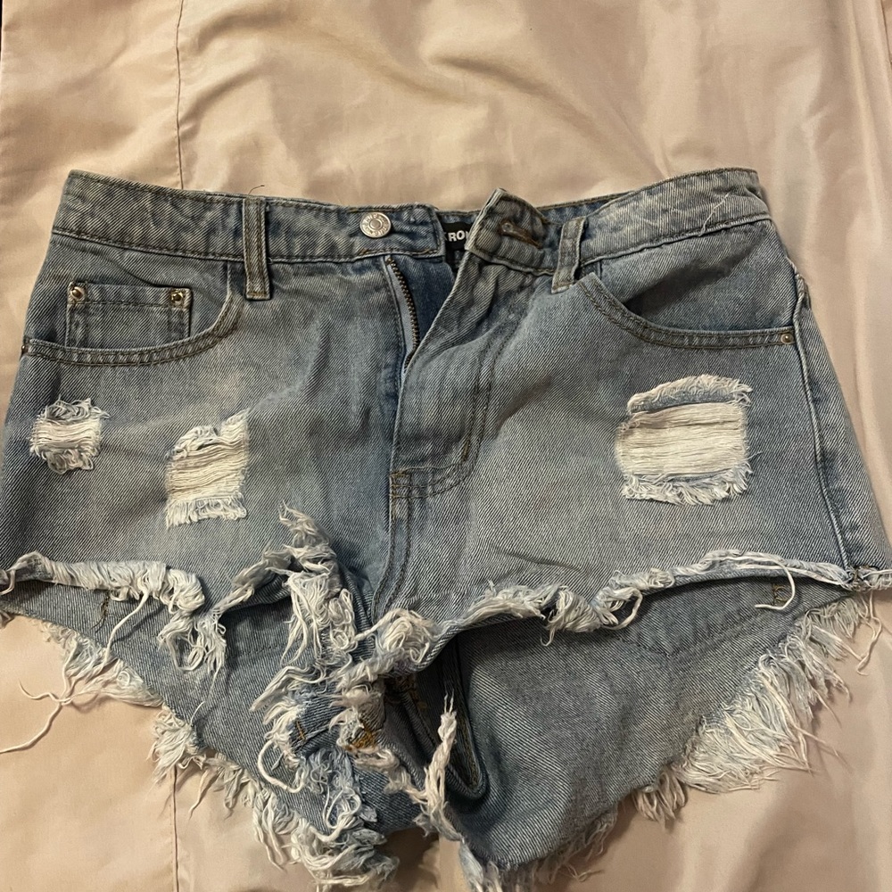 Jean shorts